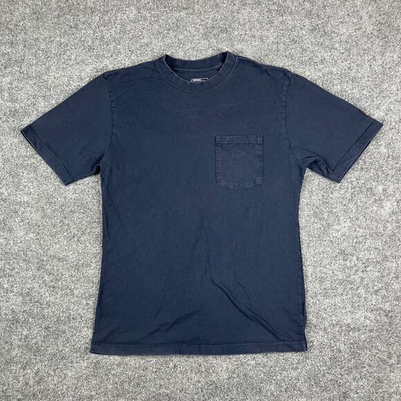 Dickies T-Shirt Mens Size M Navy Blue Pocket Workwear Short Sleeve Basic Tee - Picture 1 of 6